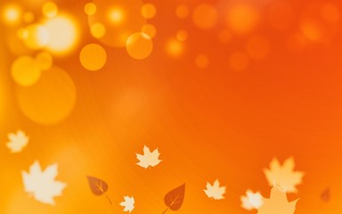 Wunderschöner Hintergrund zum Thema Herbst