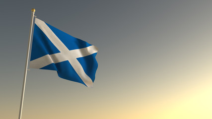 Scotland National Flag