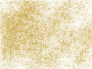 Golden dust abstract grunge background, texture