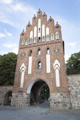 Neues Tor in Neubrandenburg, Ostdeutschland © Harald Biebel