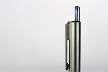 An close up image of a isolated pen