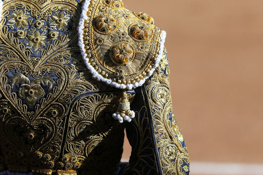 Torero en la plaza