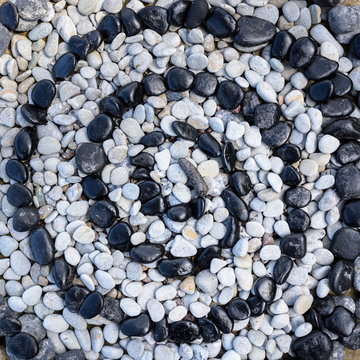 Stones in form of spiral