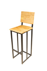  bar chair isolated on white background
