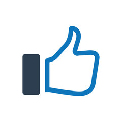 Obraz premium Thumbs up Icon