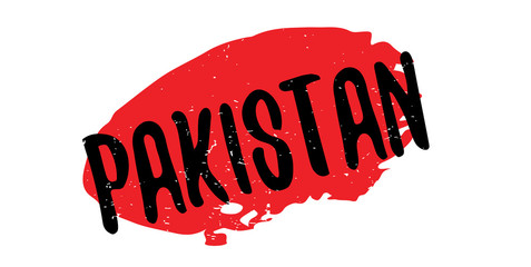 Pakistan rubber stamp. Grunge design with dust scratches. Effects can be easily removed for a clean, crisp look. Color is easily changed.