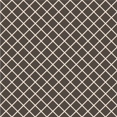 Seamless pattern with the mesh, grid. Vector background. Abstract geometric texture. Rhombuses wallpaper.