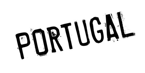 Portugal rubber stamp. Grunge design with dust scratches. Effects can be easily removed for a clean, crisp look. Color is easily changed.