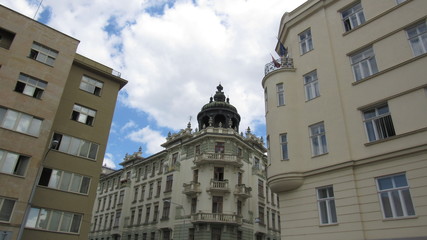 Fototapeta na wymiar Ville de Brno et son architecture.