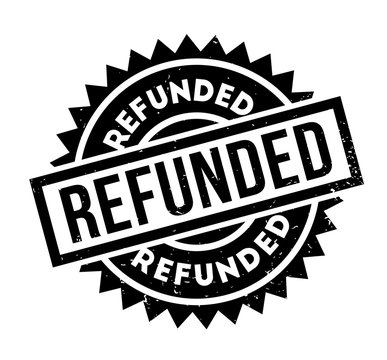 Refunded rubber stamp. Grunge design with dust scratches. Effects can be easily removed for a clean, crisp look. Color is easily changed.