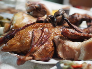 Thai-Chinese Style Roast Duck in Chinese New Year