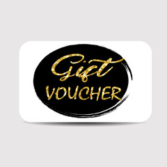 Gift card layout template