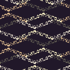 Seamless background with abstract geometric pattern. Scribble, zigzag texture. Textile rapport.