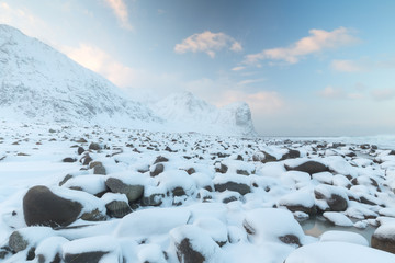 frozen sunrise