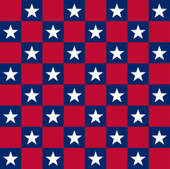 Usa patriotic pattern, ideal for printing VECTOR