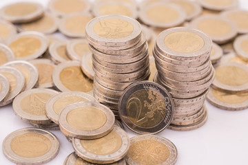 euro coins