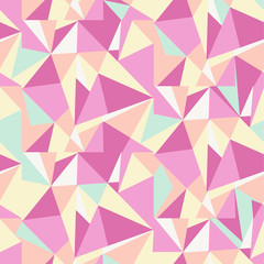 vector, background triangles pink