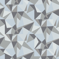 vector, background triangles gray