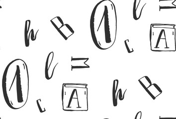 Hand drawn abstract vector