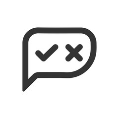 Obraz premium Decision Making Icon