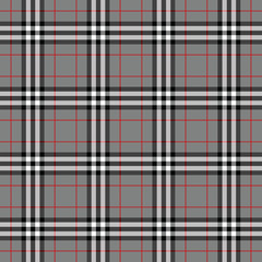  Tartan traditional checkered british fabric seamless pattern.