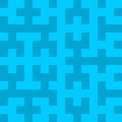 Hilbert curve fractal patterns, linear order of passage through multidimensional space