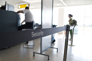 Security check in airport