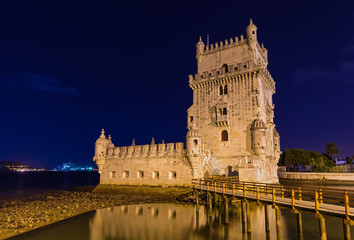 Fototapeta na wymiar Belem Tower - Lisbon Portugal