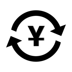 Exchange money, Currency Chines money , Yaun exchange icon