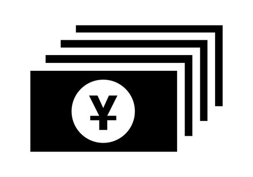 Currency Yaun, Chines money icon