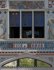 The Famous Lello and Irmao Bookshop in Porto, Portugal