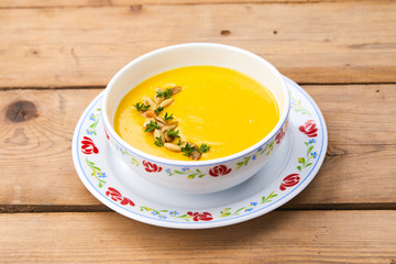 pumpkin cream soup