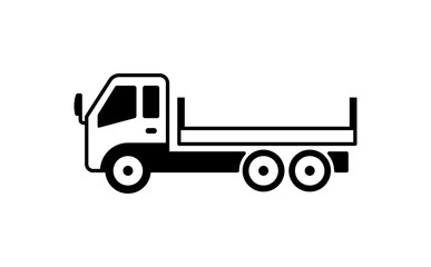 Transport truck illustration