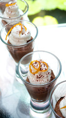 Chocolate and Orange mousse