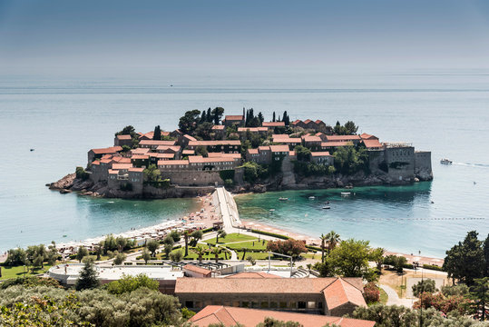 Sveti Stefan Island, Abzi-Kula, Montenegro, Europe