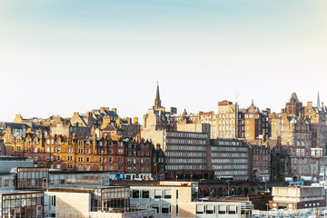 Obraz premium antique church building in Edinburgh, Scotland