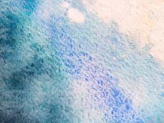 watercolor. blue background. paper texture - 172126089