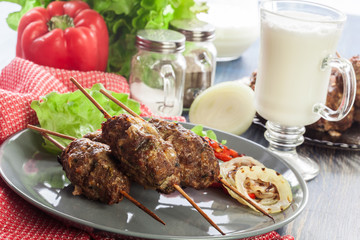 Tasty kofta kebab