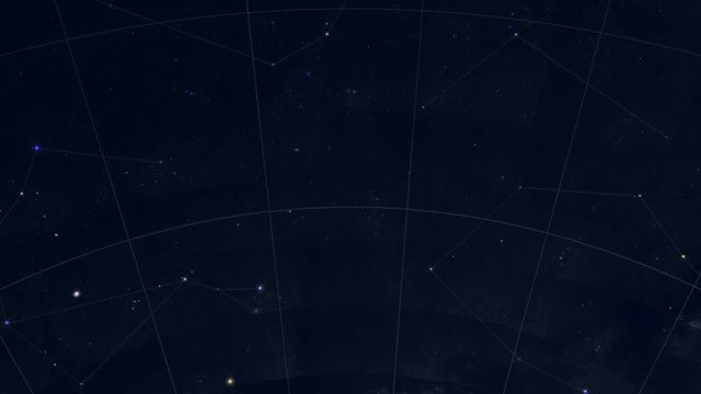 Constellation of Norma. Galaxy space imagery