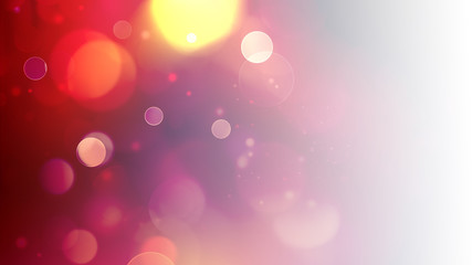 Abstract bokeh effect background