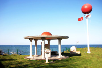 Turkish-Japanese Monument. / urkish-Japanese Friendship and Ertuğrul Frigate Martyrs' Monument