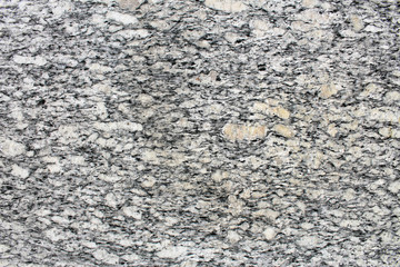Horizontal foliation in ortogneiss metamorphic rock