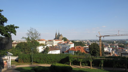 Ville de Brno en République tchèque.