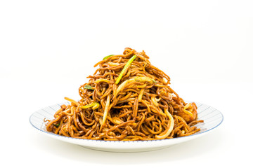 fried noodle asian food on the table