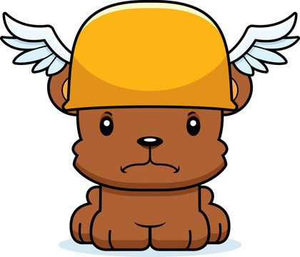 recommend clip art: Cartoon Angry Hermes Bear