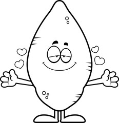 Cartoon Sweet Potato Hug