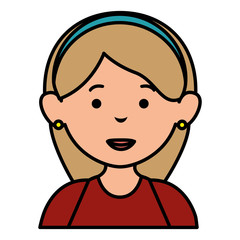 beautiful woman avatar character