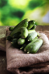 Fresh cucumbers. cucumbers for diet and healthy eating.