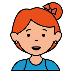 beautiful woman avatar character