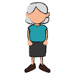 grandmother avatar character icon